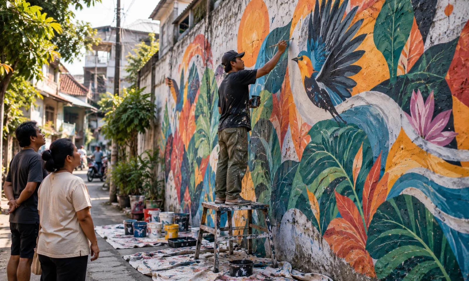 Mengenal Mural Kota: Dari Vandalisme ke Seni Publik